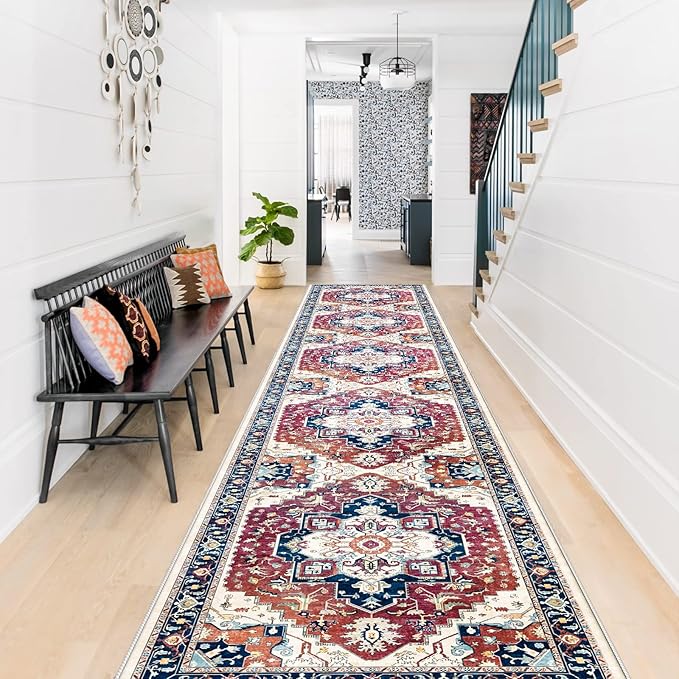 TOPRUUG Washable Runner Rug 2x12 by TOPRUUG