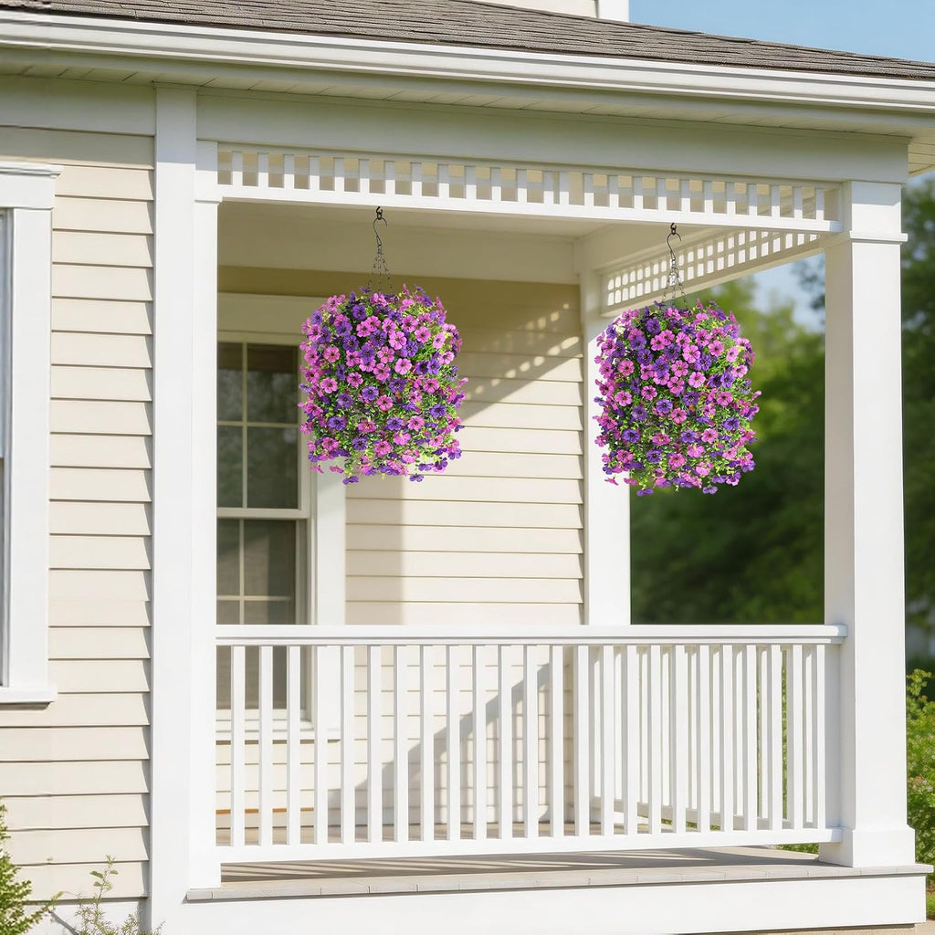 Artificial Fake Flowers Plants for Outdoor UV Resistant Spring Decoration