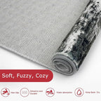 KOZYFLY Modern Abstract Washable Rug Runner 2.6x16 Hallway Rug Runner Non-Slip - Image 6