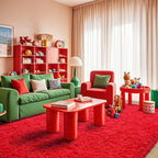 Pionblank 8x10 Rug for Living Room, Fuzzy Plush Large Area Rug, Fluffy Modern - Image 4