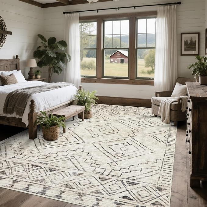 Washable Rugs 8x10 Area Rugs for Living Room, Dining Room- Large Ultra Soft - Image 7