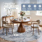 Round Rug 8ft Circle Rug Washable: Carpet Circular Area Rug - Image 3