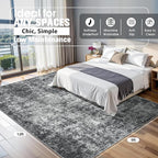 9x12 Area Rugs for Living Room Rug Washable: Abstract Large Rug for Dining Room - Image 2