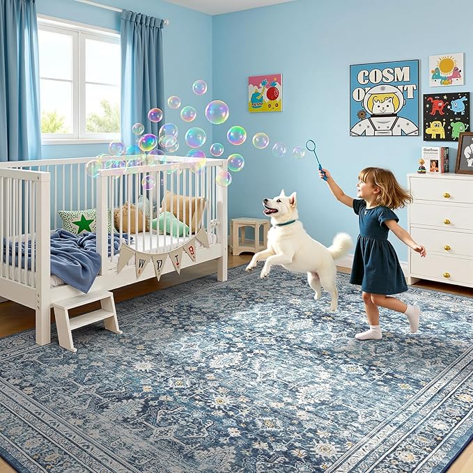 Lofus 6x9 Area Rug for Living Room, Soft Boho Carpets for Bedroom Dining Room - Image 6