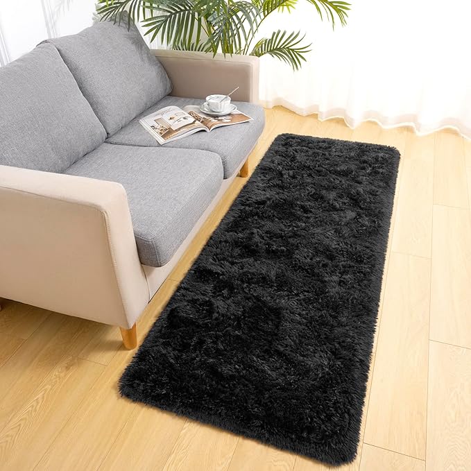 LOCHAS Ultra Soft Indoor Modern Area Rugs Fluffy Living Room Carpets - Image 2