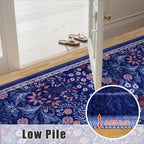 8x10 Area Rugs for Living Room: Floral Washable Rug Vintage Large Soft Boho - Image 8