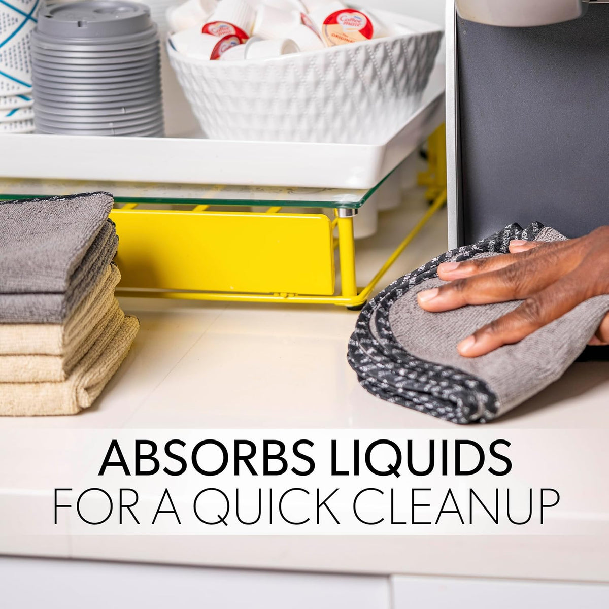 Chemical Guys, AllSwipe Multi-Purpose Microfiber Towels, 14 x 12, 24 Pack