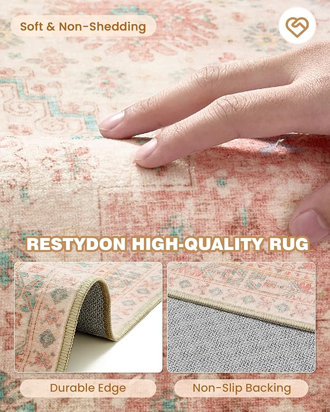 Entryway Rug - 2x3 Washable Rug Runner - Image 5