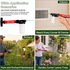 Diatomaceous Earth Powder Duster with Cleaning Brush