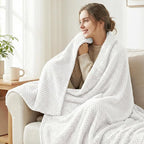 Exclusivo Mezcla Fleece Throw Blanket Extra Large, Super Soft and Warm Blankets - Image 2