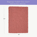 Bigacogo Chunky Knit Throw Blanket - Image 2