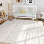 Nakagishi Area Rug Living Room Rugs: 5x7 Large Soft Machine Washable Boho - Image 8