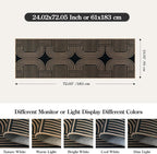 Lahome Modern Geometric Runner Rug, 2x6 Laundry Room Rug Runners - Image 2