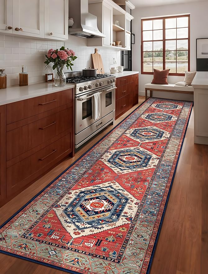 SERISSA Runner Rug for Hallways, 3x14 Washable Non Slip Kitchen Runner Rug - Image 2