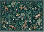 OPPODREAM Animal Soft Area Rugs 5x7, Washable Green Rug - Image 9