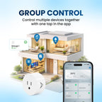 Osprey Smart Plug, Wi-Fi Outlet, Alexa & Google, Timer, No Hub