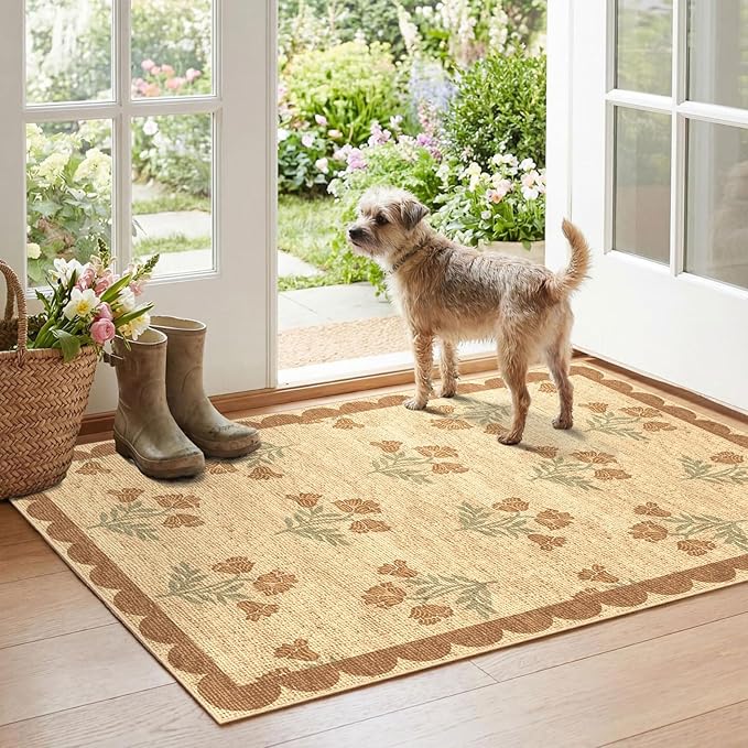 Floral Outdoor Rug - Image 5