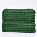 BEDELITE Fleece Blanket Queen Size – 3D Ribbed Jacquard Soft and Warm - Image 8