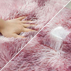 Tie-Dyed Blush 3x10 Machine Washable Runner Rugs - Image 6