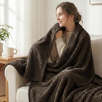 Exclusivo Mezcla Fleece Bed Blanket King Size, Super Soft and Warm Blankets - Image 2