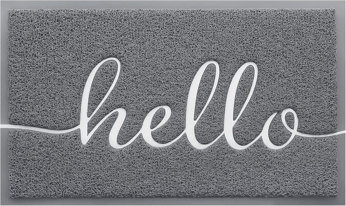 Door Mat Welcome Mat Floor Mat for Entryway, Patio, High Traffic Areas