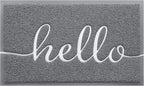 BeneathYourFeet Door Mat, Welcome Mat Low Profile Front Doormat Non Slip Rugs by BeneathYourFeet