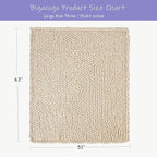 Bigacogo Chunky Knit Throw Blanket - Image 2