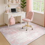 Washable Area Rugs 4'x6' Non-Slip Modern Abstract Soft - Image 9