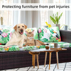 8Pcs Stretch Patio Cushion Covers, Outdoor Couch Covers Replacement, Outdoor - Image 6