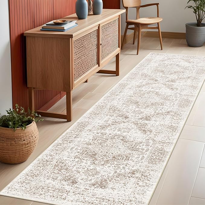 Washable 2'6''x8' Runner Rug - Image 3