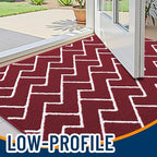 OLANLY Front Door Mat, Non-Slip Rubber Backing, Dirt Resistant and Absorbent - Image 3