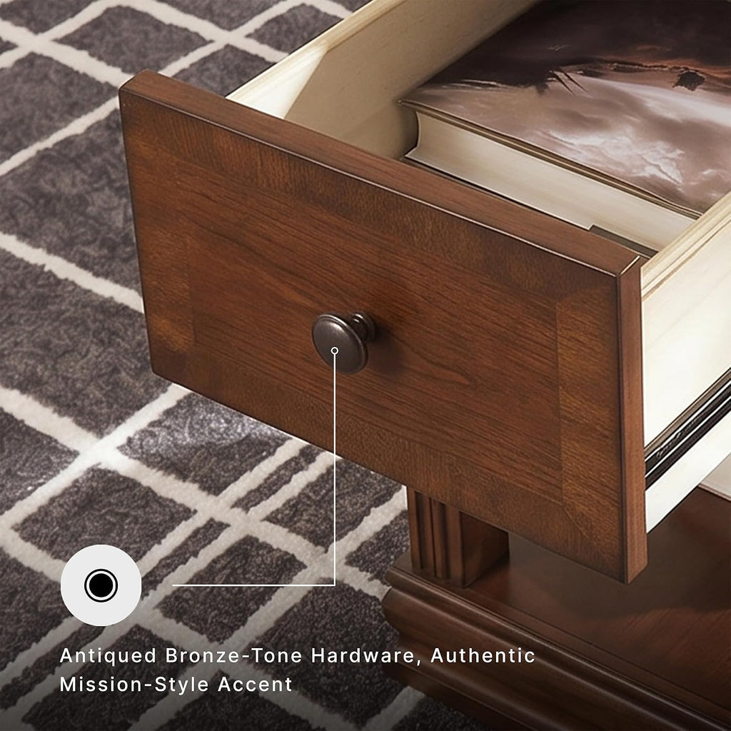 Signature Design by Ashley Breegin Narrow Chairside End Table
