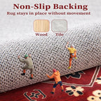 SERISSA Boho Rugs for Entryway, 2x3 Washable Non-Slip Entryway Rug Small Area - Image 5