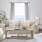 Topfinel 4 Packs Neutral Decorative Throw Pillows Covers 18x18 Inch - Image 3