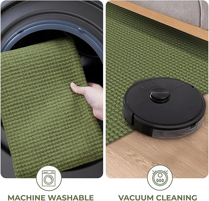 KOZYFLY Extra Long Runners for Hallways 3x20 ft Washable Kitchen Runner Non - Image 7