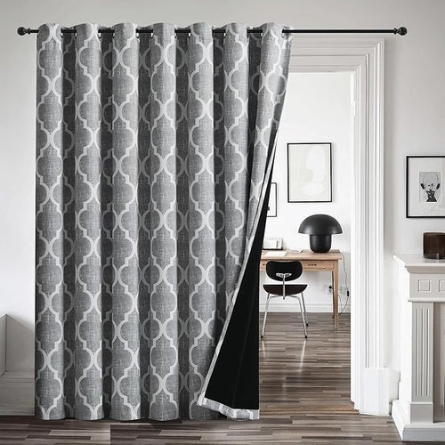 Beauoop 100% Blackout Curtains 84 Inches Long by Beauoop