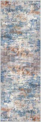 IOHOUZE Abstract Runner Rug 3x8 Ft Washable Runners - Image 9