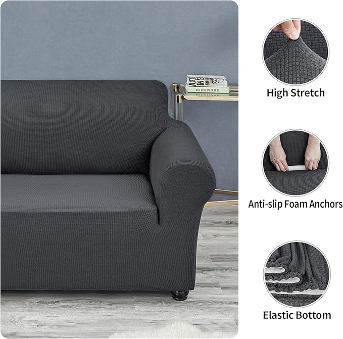 Joccun Stretch Couch Cover Slipcovers, 1-Piece Sofa Covers - Image 5