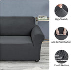 Joccun Stretch Chair Couch Cover, 1-Piece Sofa Slipcover Spandex Jacquard - Image 5