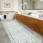 Hazo Haus Oushak Wide Hallway Runner Rug 2'6"x8' - Image 3