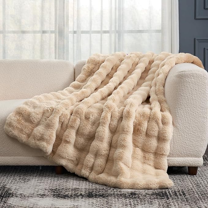 Cozy Bliss Faux Fur Throw Blanket - Image 7