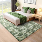 Ophanie Green and White Area Rugs - Image 3