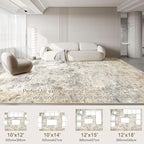 UERMEI 10x14 Area Rug Living Room Rugs - Image 5