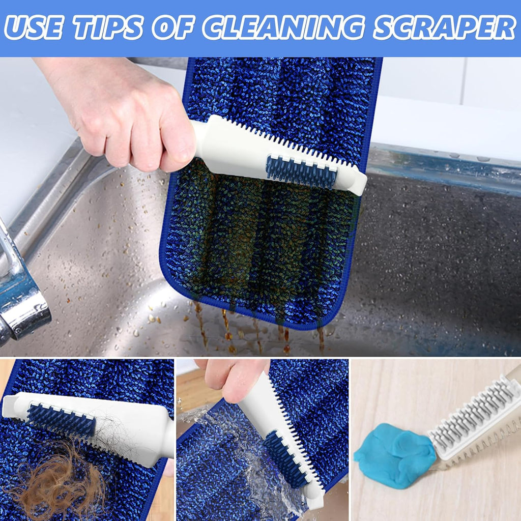 Microfiber Flat Mop with Sprayer for Floor Cleaning: Spray Wet Mop Compact