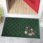 Mibao Front Door Mat Indoor Outdoor Entrance, Dirt Trapping Waterproof - Image 7