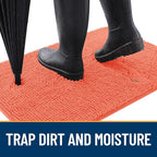 OLANLY Dog Door Mat for Muddy Paws 59x32, Absorbs Moisture and Dirt, Absorbent - Image 2