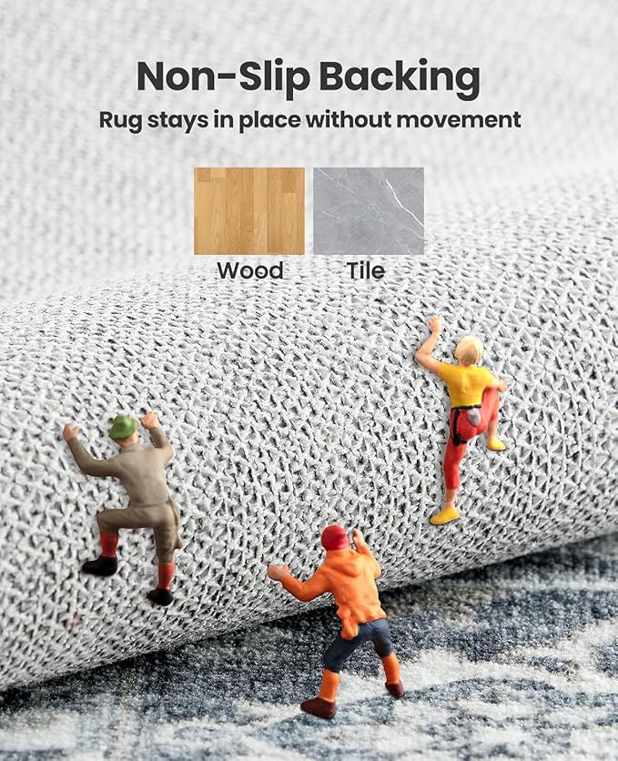 AMADA HOMEFURNISHING 6x9 Area Rugs, Vintage Rugs - Image 5