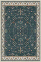 Hazo Haus Dark Green 4x6 Living Room Rug - Image 2