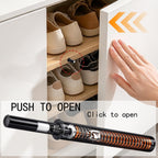 10 Pcs Magnetic Push Latches for Cabinet Push to Open Door Latch Soft Quiet Close Closers Push to Open Cabinet Door Latch for Closure Cabinet Drawer Wardrobe Kitchen Door (Large)