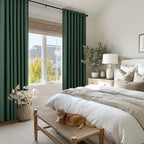 MIULEE 100% Blackout Linen Curtains - Image 8